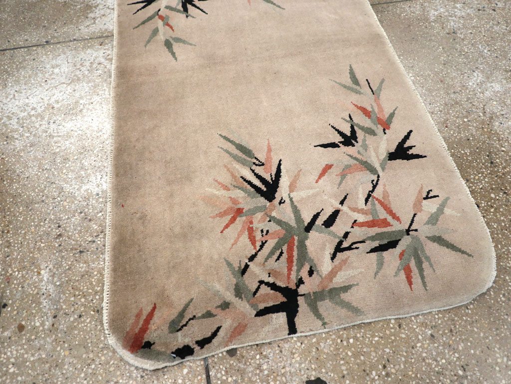 Vintage Chinese Deco Rug, No.30360 - Galerie Shabab