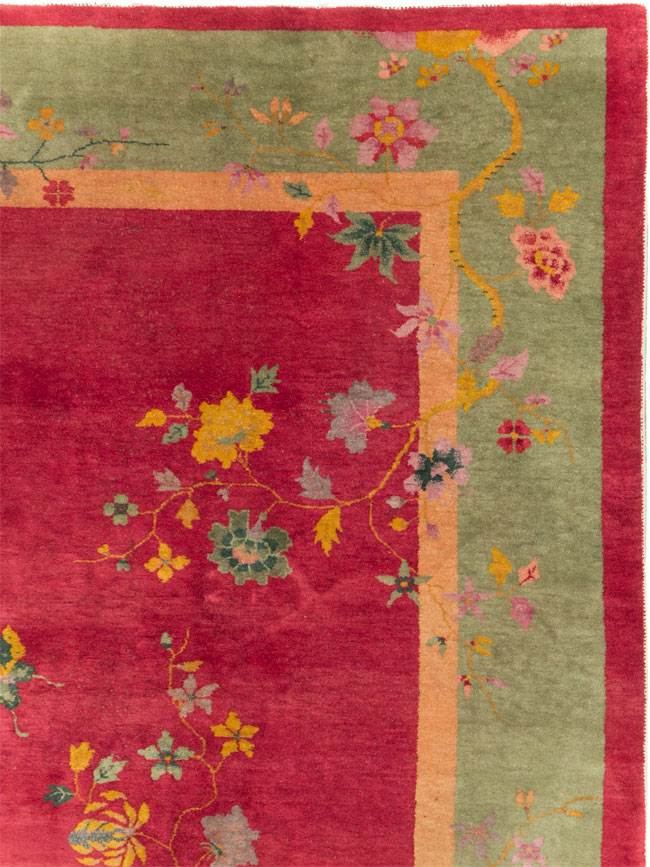 Mid-20th Century Chinese Art Deco Carpet, No.30373 - Galerie Shabab