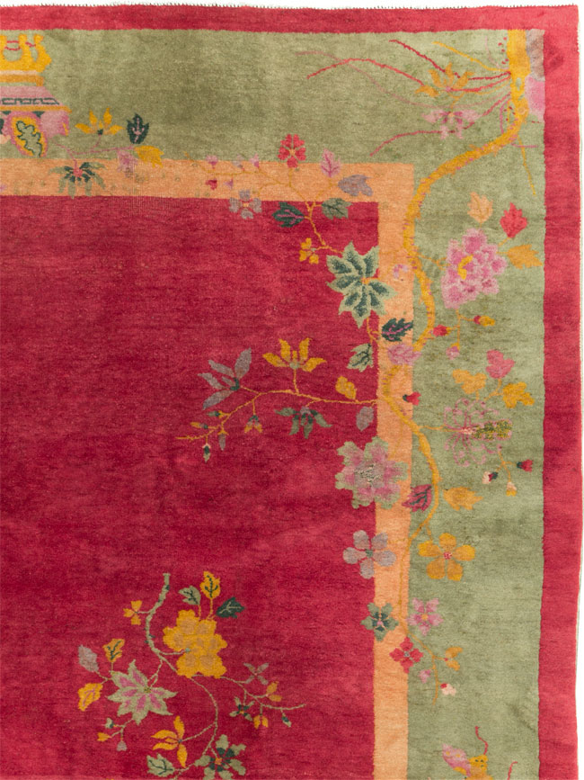 Mid-20th Century Chinese Art Deco Carpet, No.30373 - Galerie Shabab