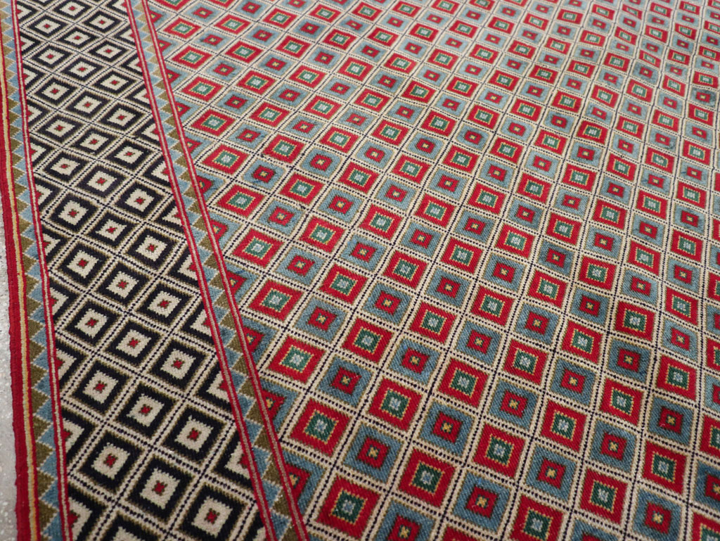 Vintage Persian Quom Small Room Size Carpet, No.30374 - Galerie Shabab