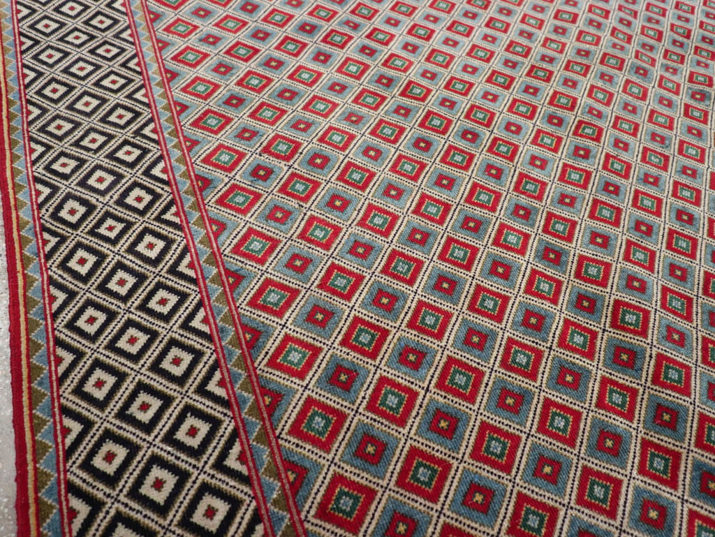 Vintage Persian Quom Small Room Size Carpet, No.30374 - Galerie Shabab