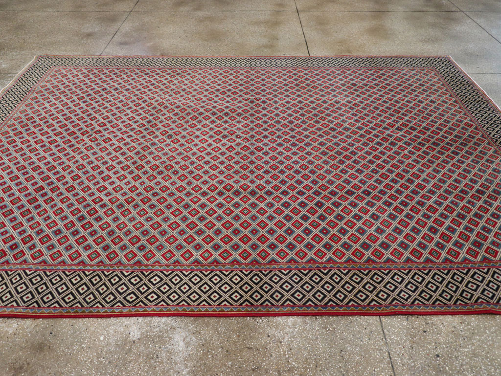 Vintage Persian Quom Small Room Size Carpet, No.30374 - Galerie Shabab