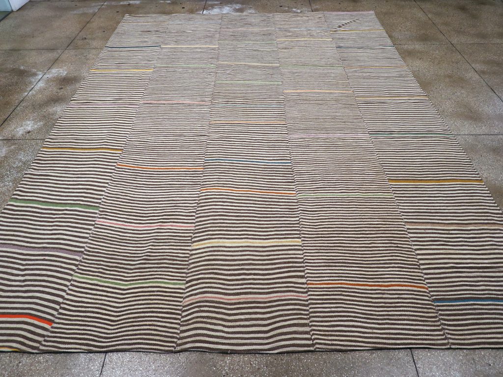 Vintage Persian Flatweave Kilim, No.30377 - Galerie Shabab