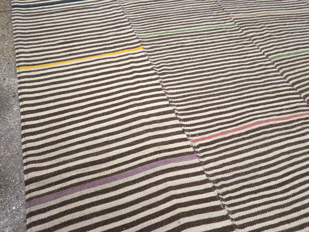 Vintage Perisan Kilim, No.30377 - Galerie Shabab