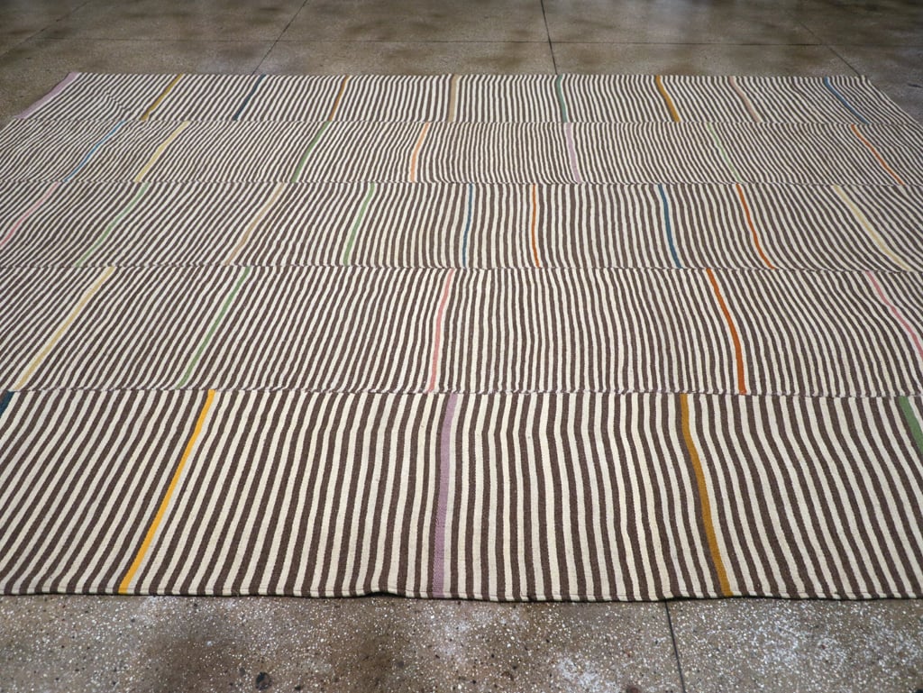Vintage Perisan Kilim, No.30377 - Galerie Shabab