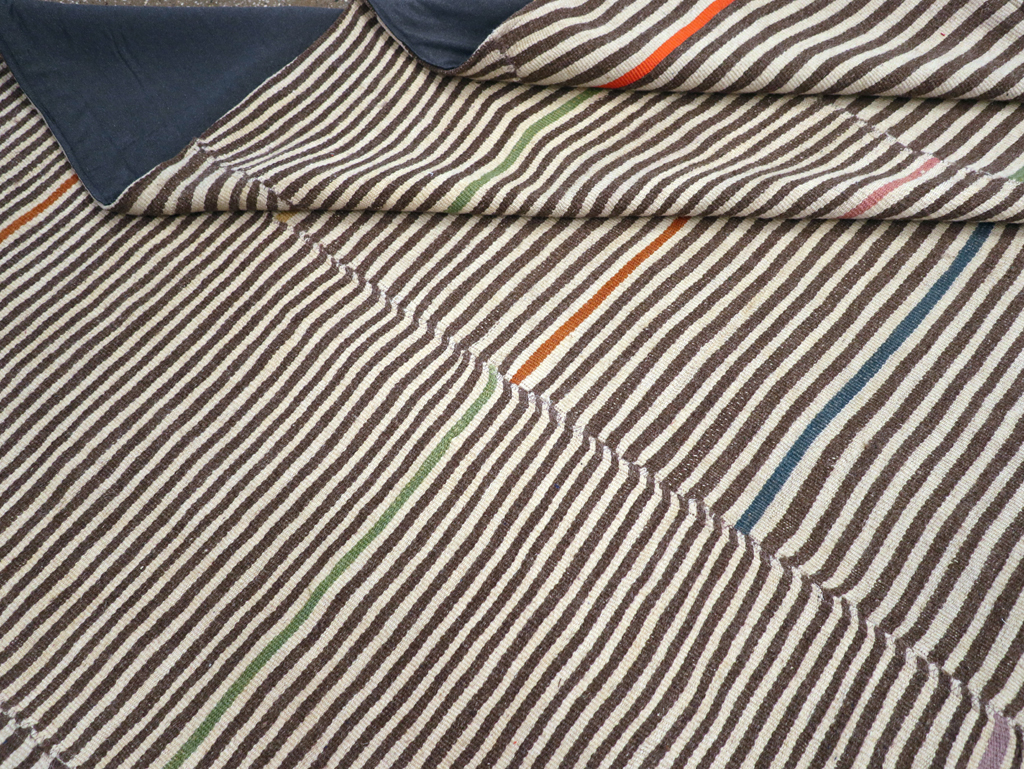 Vintage Perisan Kilim, No.30377 - Galerie Shabab