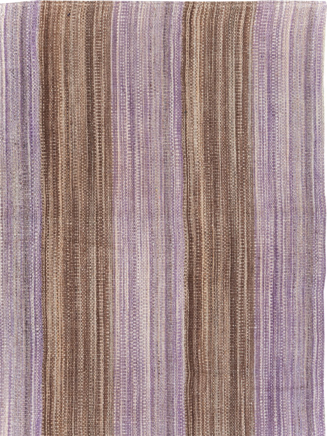 Contemporary Turkish Flatweave Kilim Small Room Size Carpet, No.30382 - Galerie Shabab