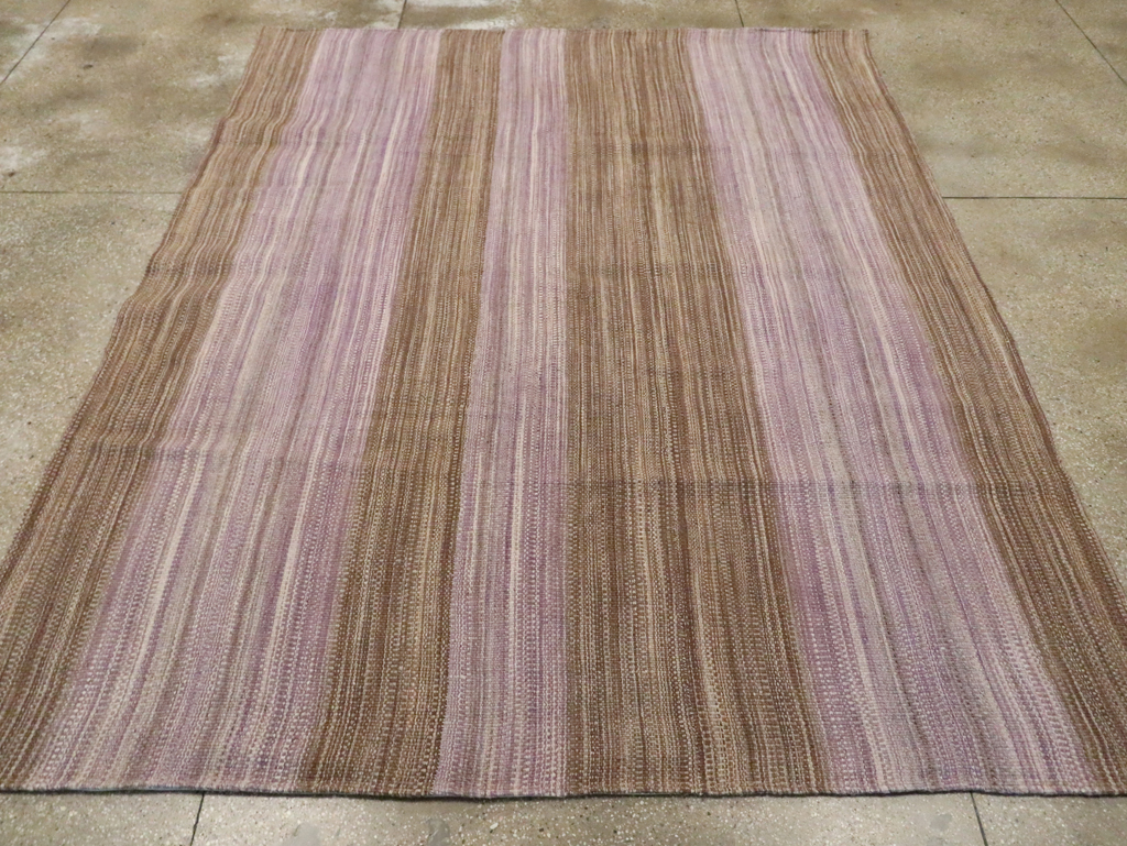 Vintage Persian Flatweave, No.30383 - Galerie Shabab