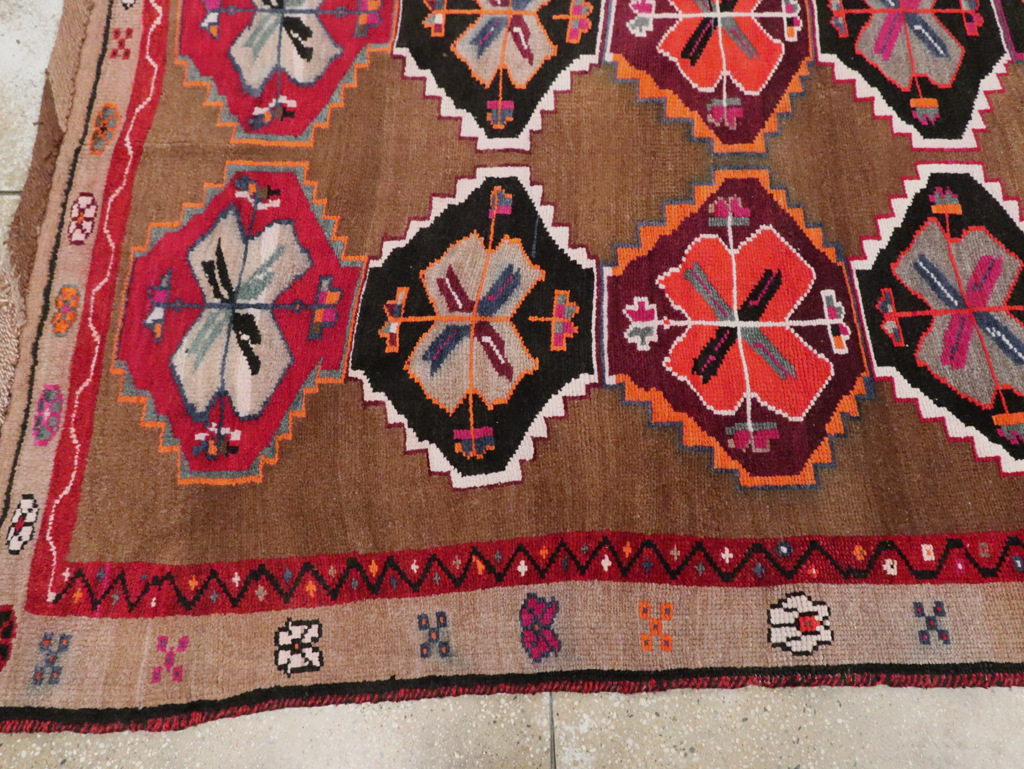 Vintage Turkish Anatolian Small Room Size Carpet, No.30390 - Galerie Shabab