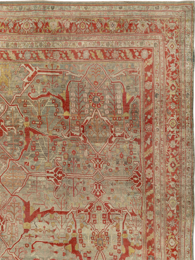 Antique Persian Bidjar Oversize Carpet, No.30394 - Galerie Shabab