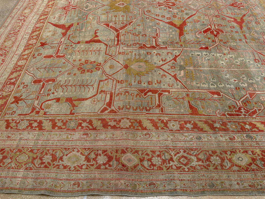 Antique Persian Bidjar Oversize Carpet, No.30394 - Galerie Shabab