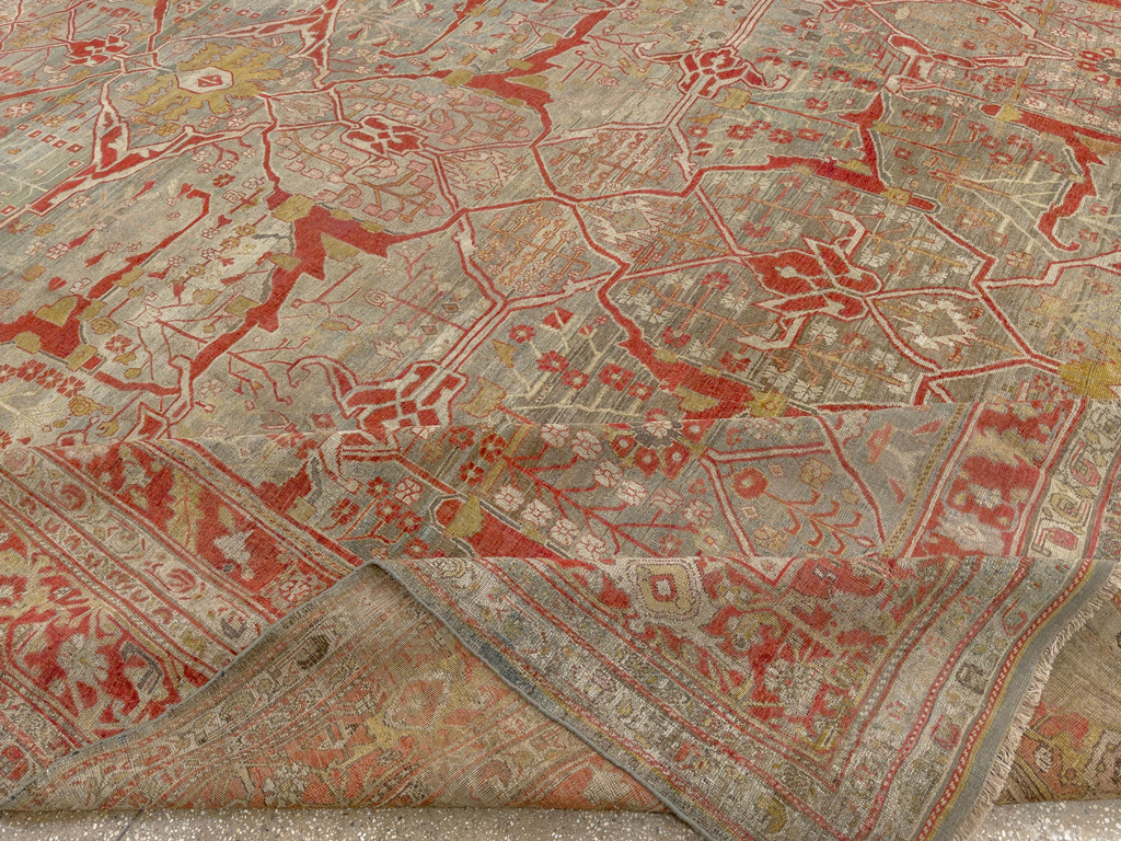 Antique Persian Bidjar Oversize Carpet, No.30394 - Galerie Shabab