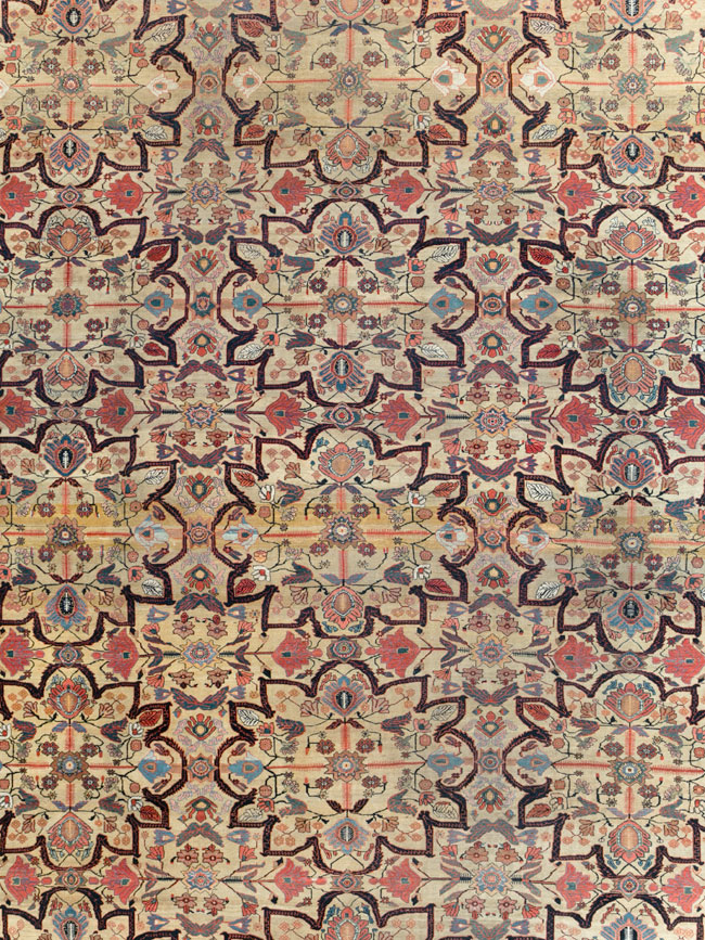 Antique Sarouk Fereghan Carpet, No.30399 - Galerie Shabab