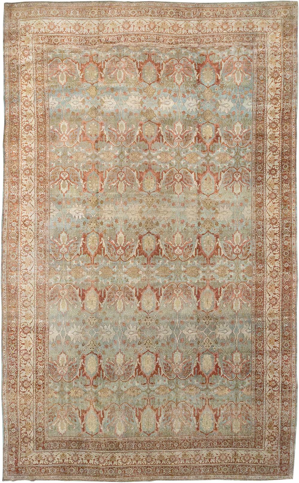 Antique Persian Bidjar Oversize Carpet, No.30402 - Galerie Shabab