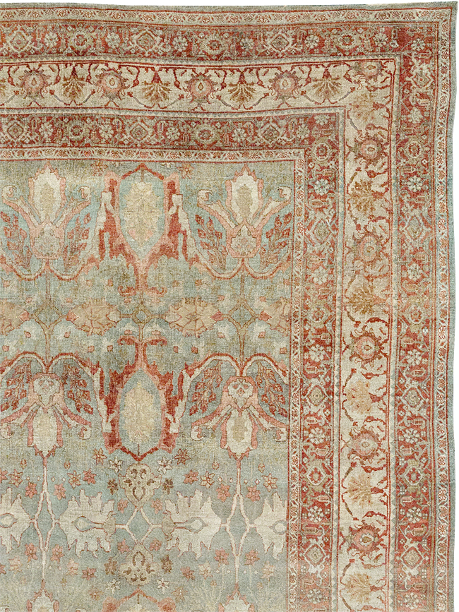 Antique Persian Bidjar Oversize Carpet, No.30402 - Galerie Shabab