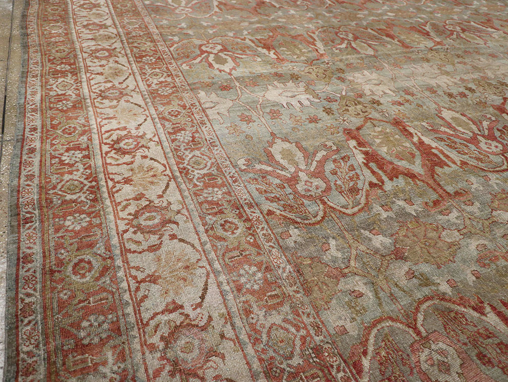 Antique Persian Bidjar Oversize Carpet, No.30402 - Galerie Shabab