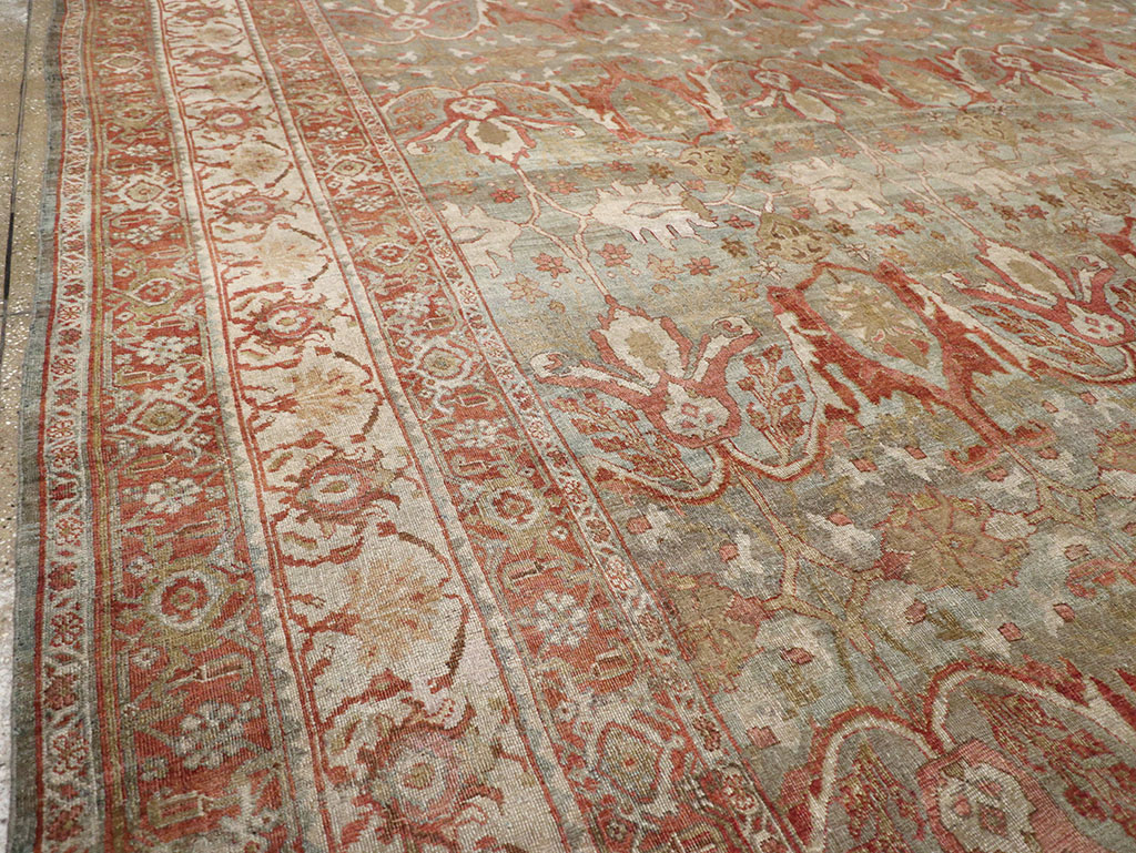 Antique Persian Bidjar Oversize Carpet, No.30402 - Galerie Shabab