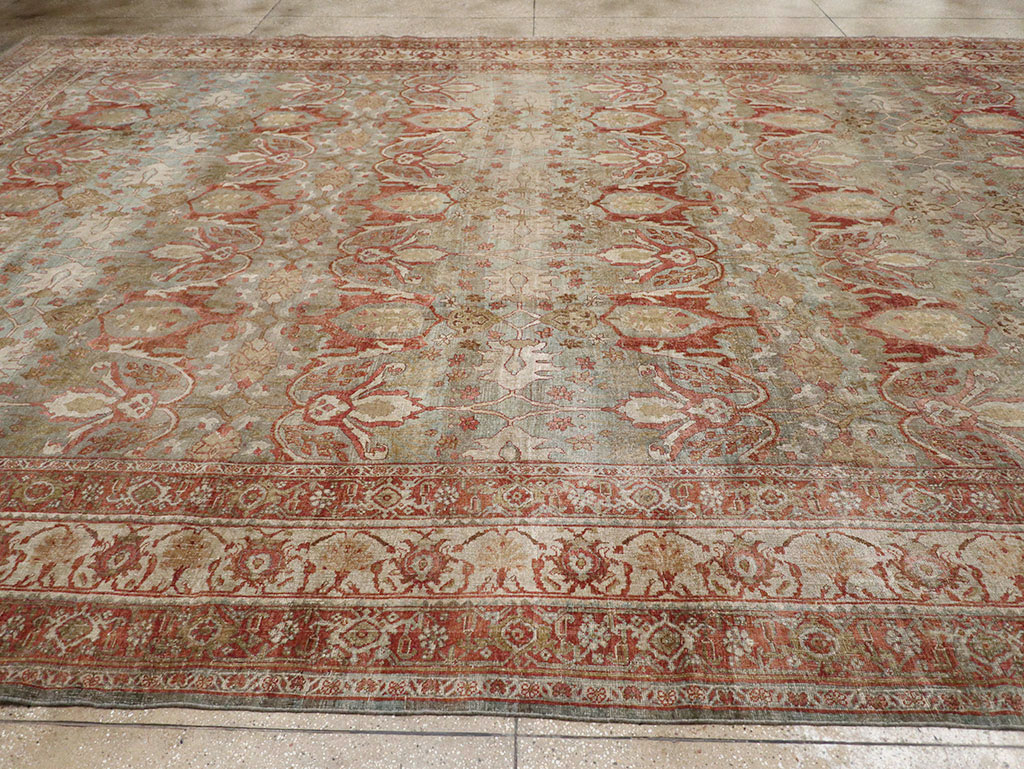 Antique Persian Bidjar Oversize Carpet, No.30402 - Galerie Shabab