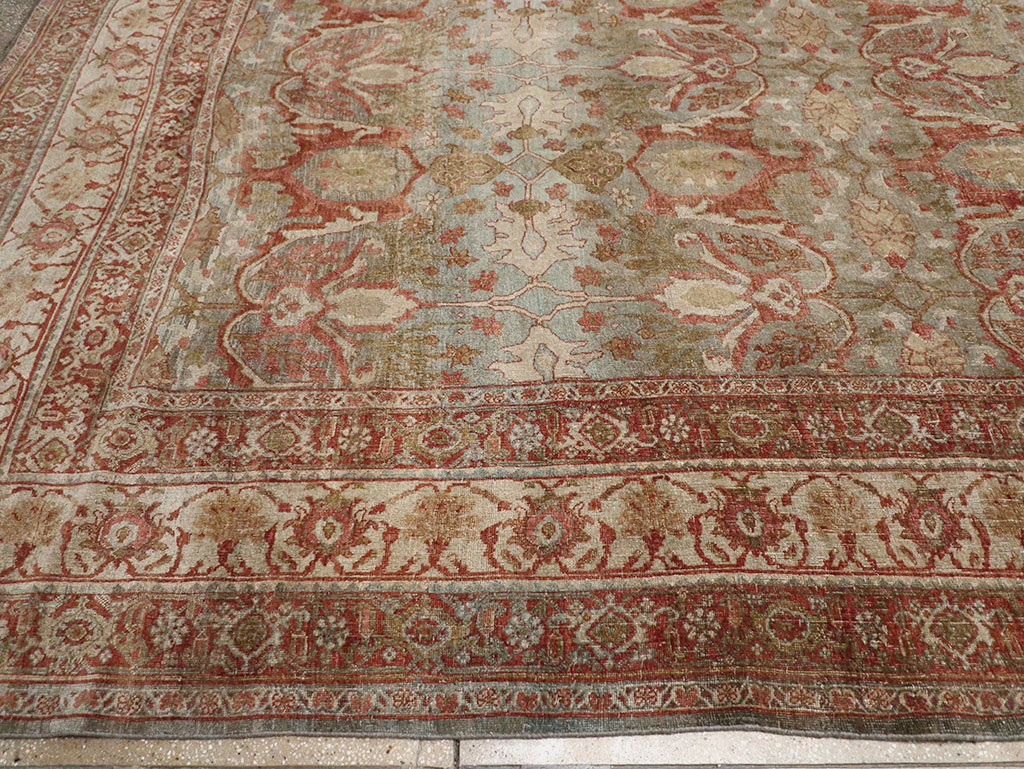Antique Persian Bidjar Oversize Carpet, No.30402 - Galerie Shabab