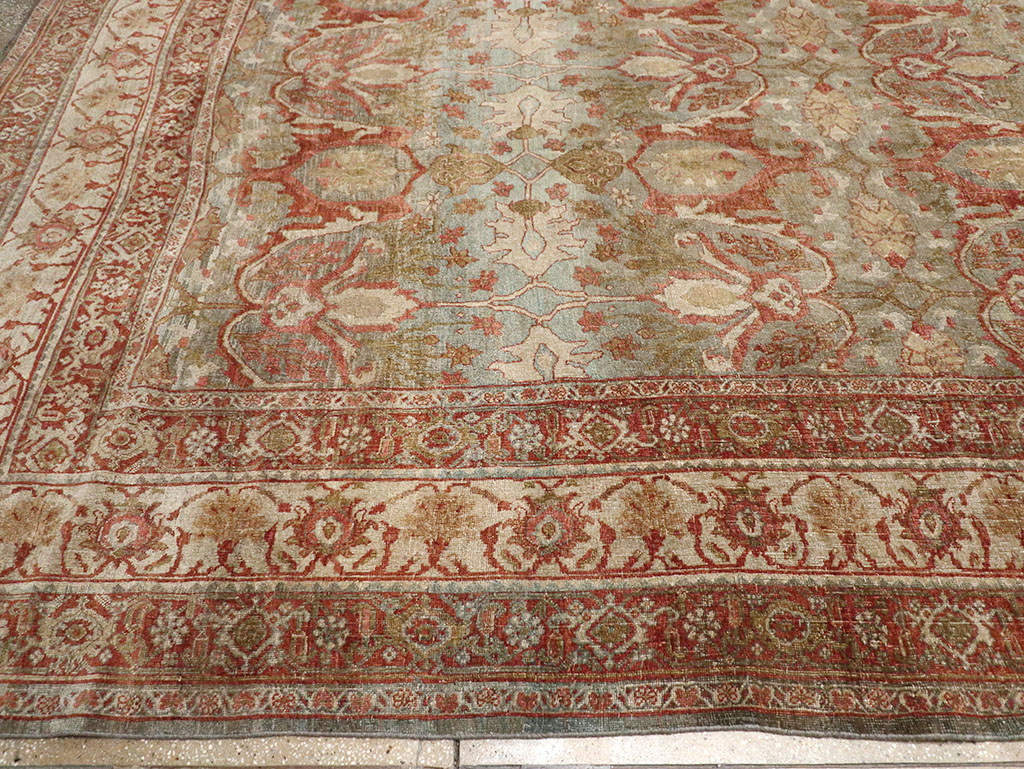 Antique Persian Bidjar Oversize Carpet, No.30402 - Galerie Shabab