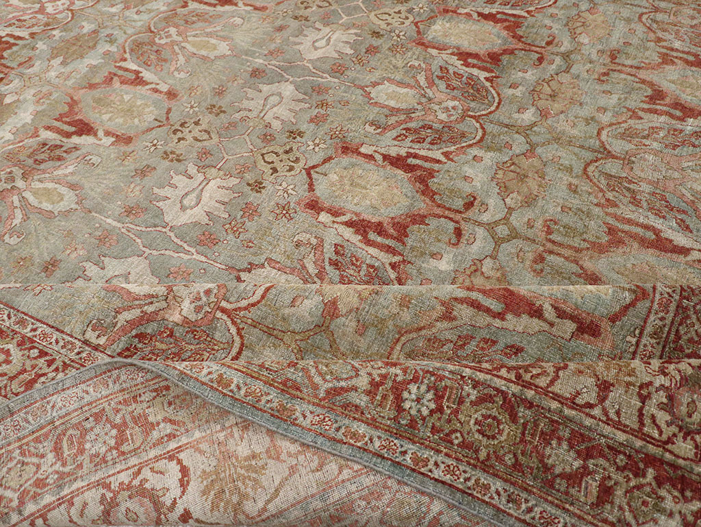 Antique Persian Bidjar Oversize Carpet, No.30402 - Galerie Shabab