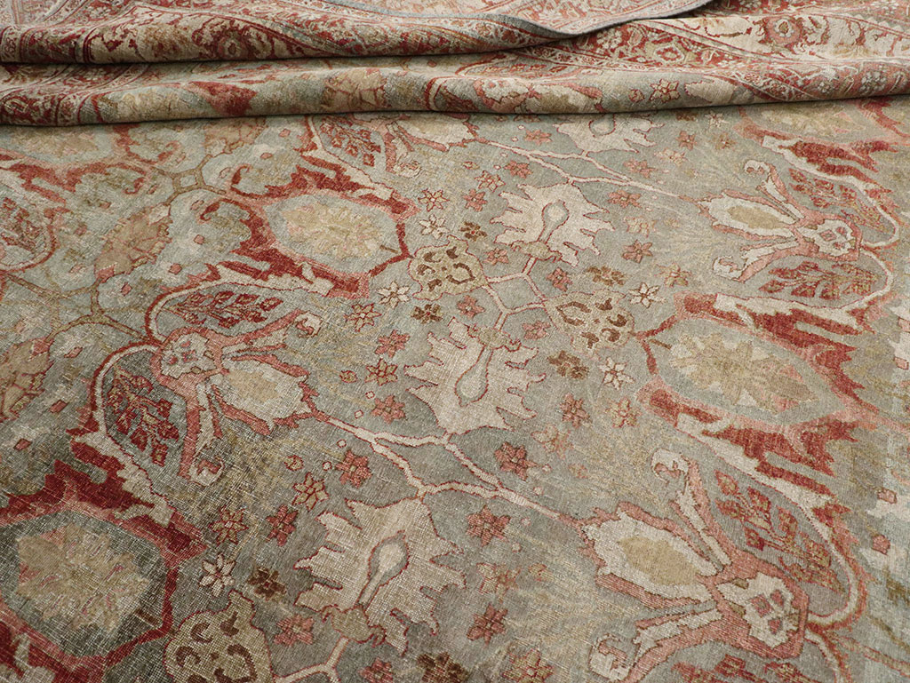 Antique Persian Bidjar Oversize Carpet, No.30402 - Galerie Shabab