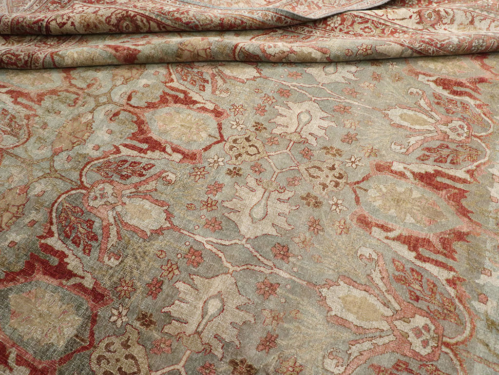 Antique Persian Bidjar Oversize Carpet, No.30402 - Galerie Shabab