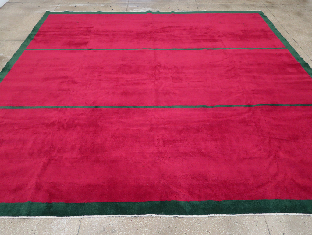 Vintage Anatolian Minimalistic Carpet, No.30403 - Galerie Shabab