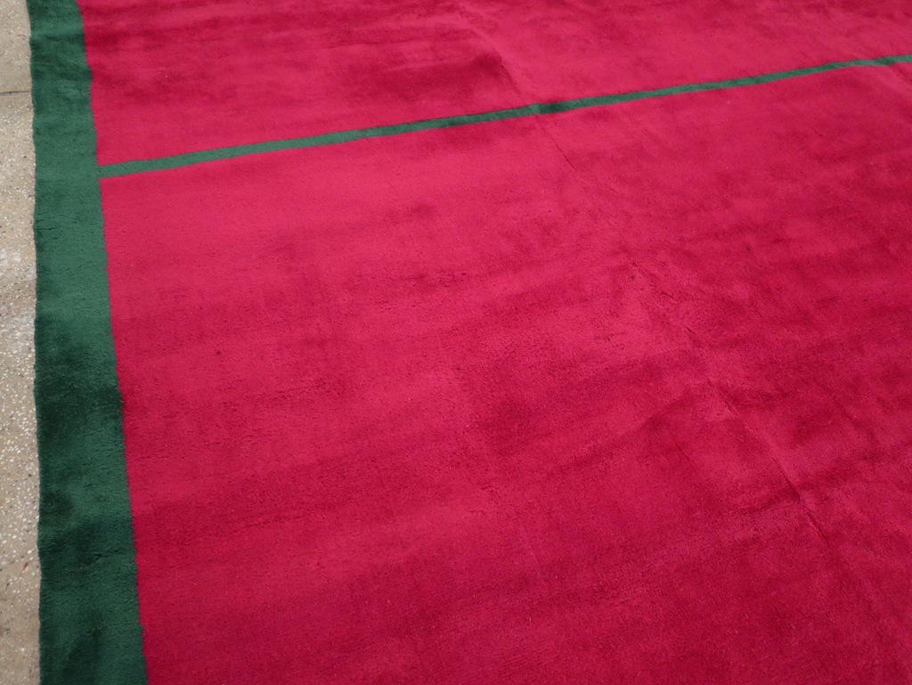 Vintage Anatolian Minimalistic Carpet, No.30403 - Galerie Shabab