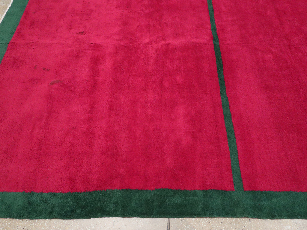 Vintage Anatolian Minimalistic Carpet, No.30403 - Galerie Shabab