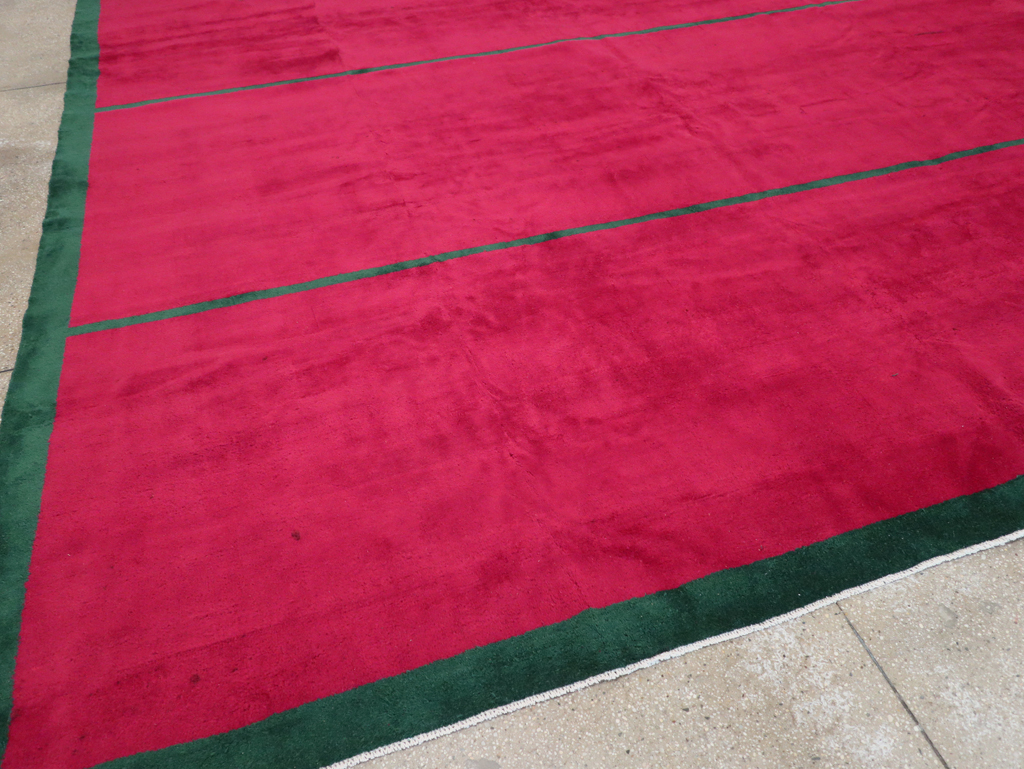 Vintage Anatolian Minimalistic Carpet, No.30403 - Galerie Shabab