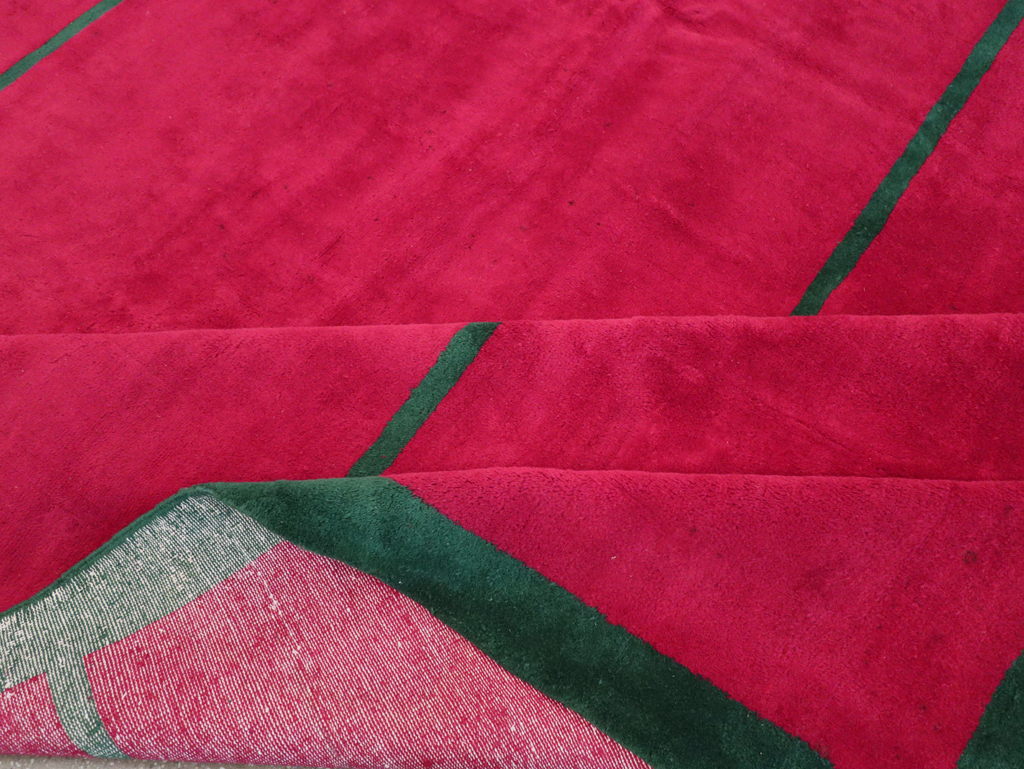 Vintage Anatolian Minimalistic Carpet, No.30403 - Galerie Shabab