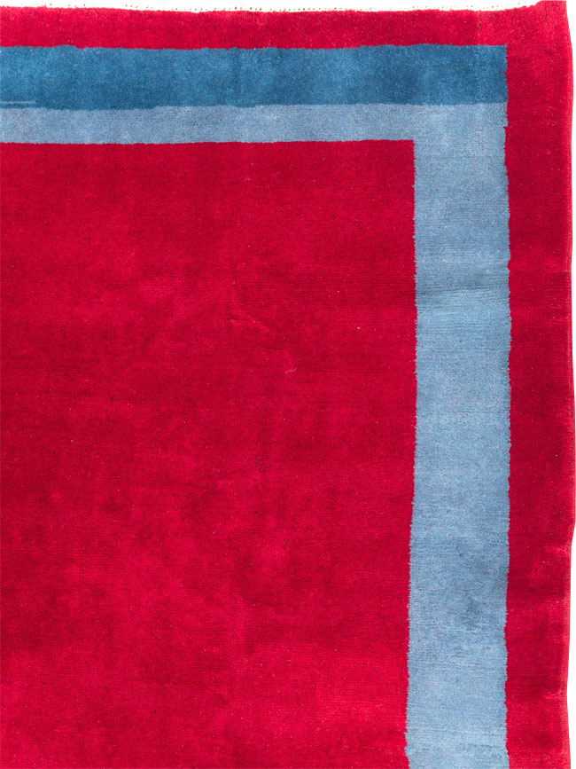 Vintage Anatolian Art Deco Style Carpet, No.30404 - Galerie Shabab