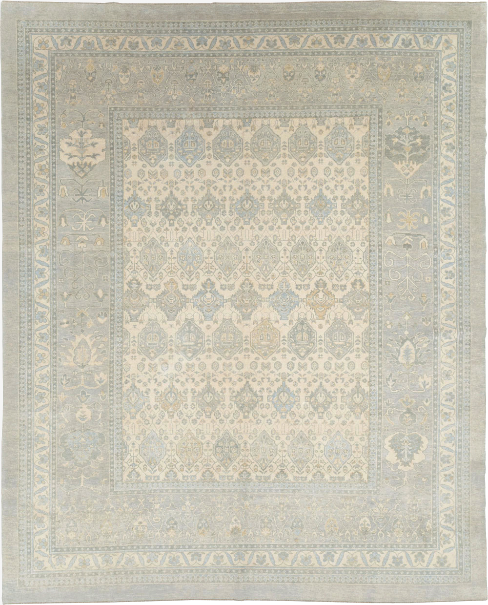 Vintage Turkish Anatolian Large Carpet, No.30409 - Galerie Shabab