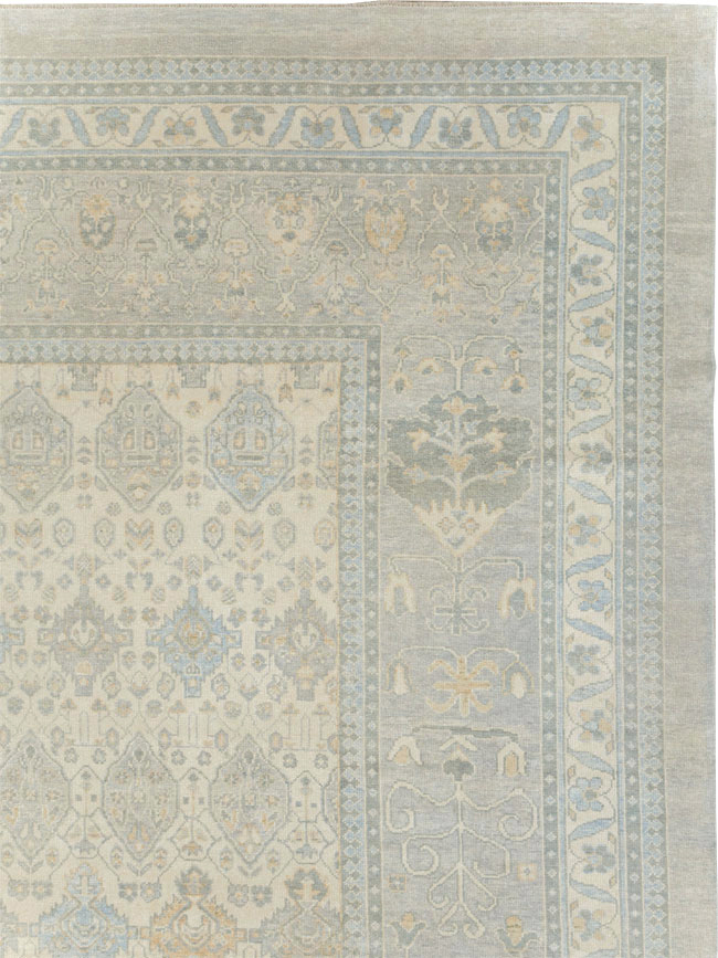Vintage Turkish Anatolian Large Carpet, No.30409 - Galerie Shabab