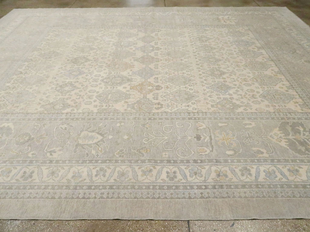Vintage Turkish Anatolian Large Carpet, No.30409 - Galerie Shabab