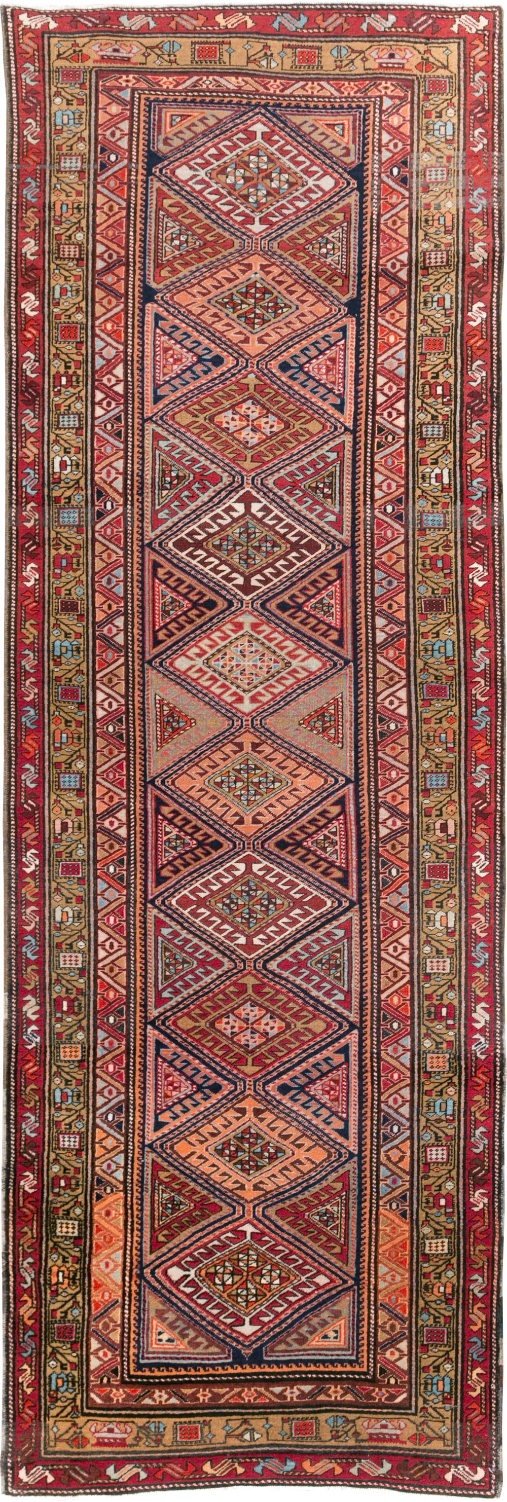 Vintage Persian Northwest Runner, No.30414 - Galerie Shabab