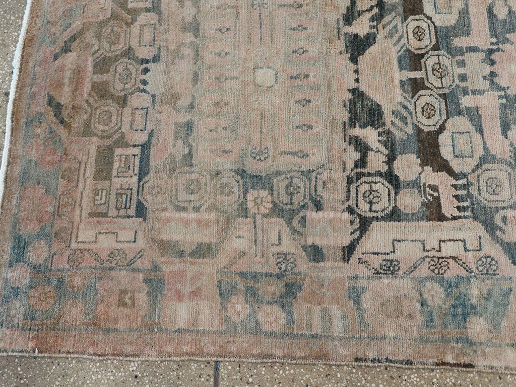 Vintage Persian Malayer Long Runner, No.30415 - Galerie Shabab