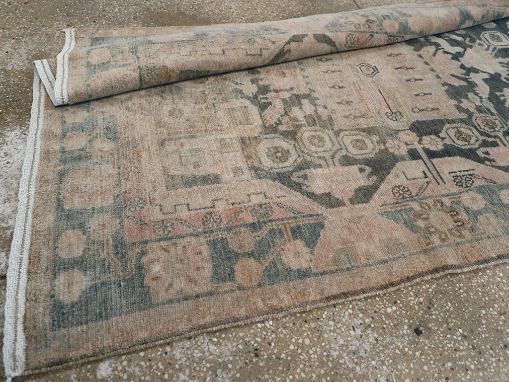 Vintage Persian Malayer Long Runner, No.30415 - Galerie Shabab