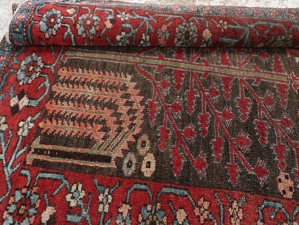 Antique Persian Kurd Throw Rug, No.30416 - Galerie Shabab