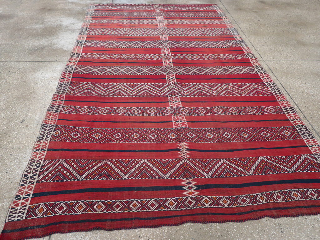 Vintage Persian Kilim, No.30419 - Galerie Shabab