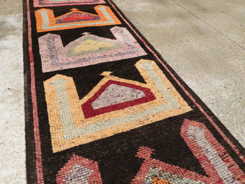 Vintage Anatolian Runner, No.30423 - Galerie Shabab