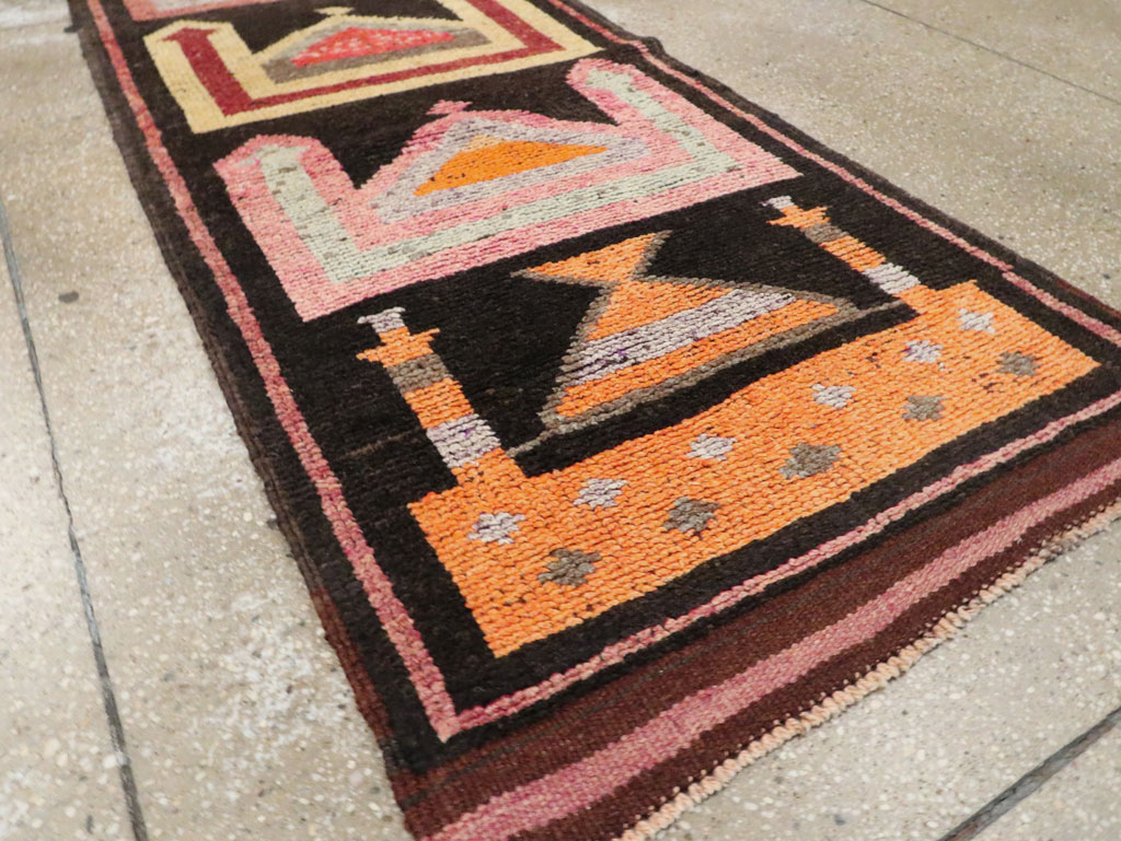 Vintage Anatolian Runner, No.30423 - Galerie Shabab