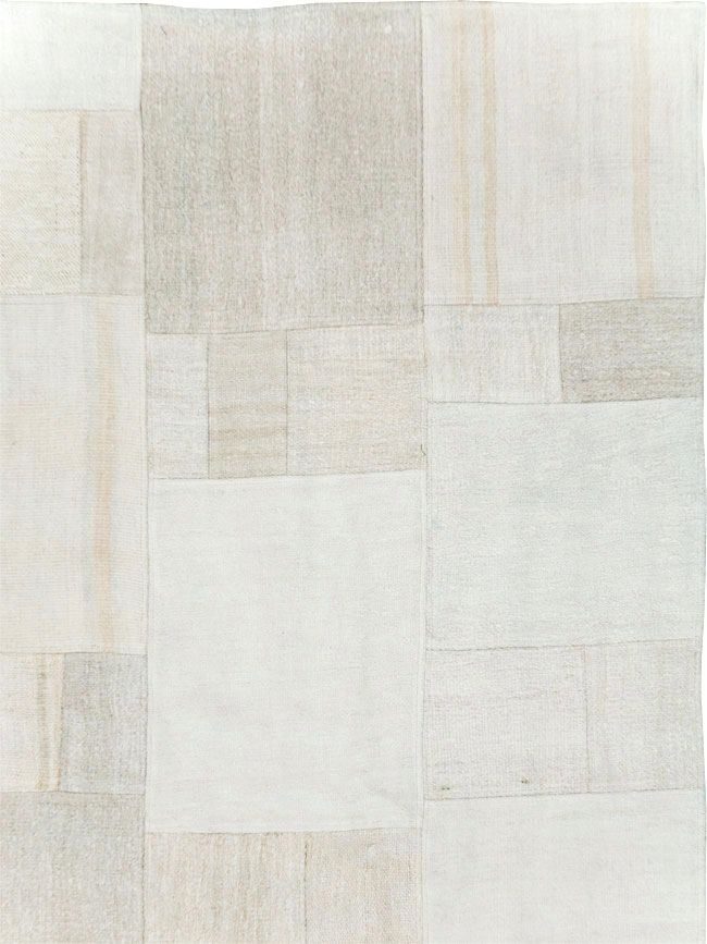 Contemporary Turkish  Room Size  Flatweave Kilim, No.30428 - Galerie Shabab