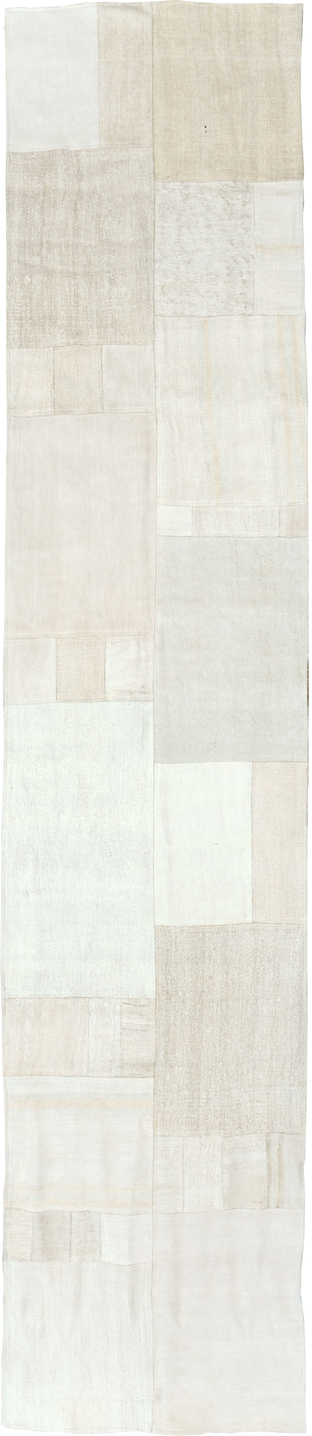 Modern Turkish Flatweave Runner, No.30430 - Galerie Shabab