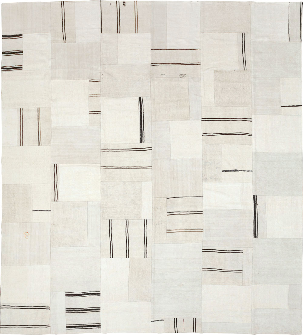 Contemporary Handmade Turkish Flatweave Kilim, No.30436 - Galerie Shabab