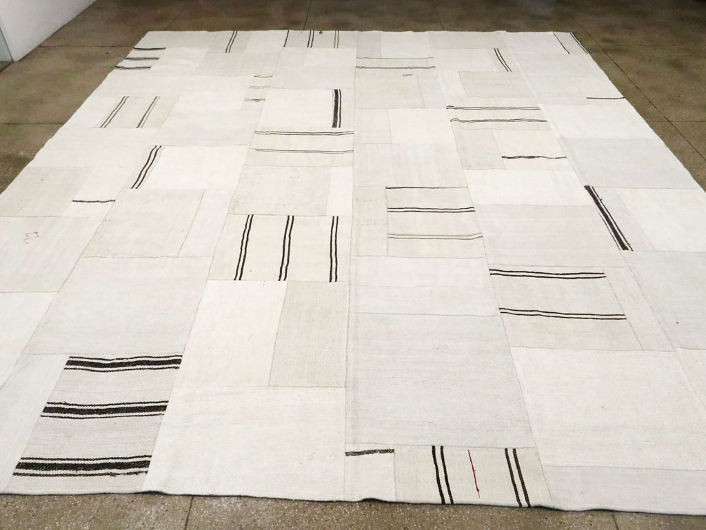 Contemporary Handmade Turkish Flatweave Kilim, No.30436 - Galerie Shabab