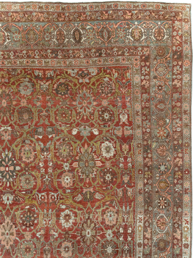 Antique Persian Bidjar Oversize Carpet, No.30441 - Galerie Shabab