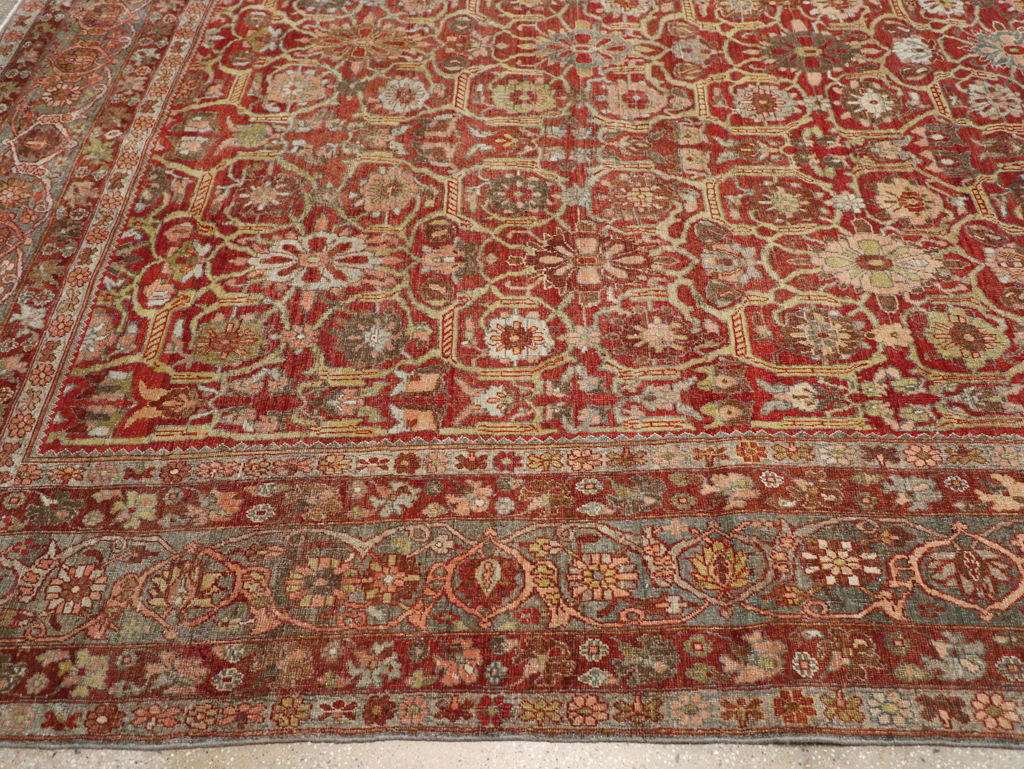 Antique Persian Bidjar Oversize Carpet, No.30441 - Galerie Shabab