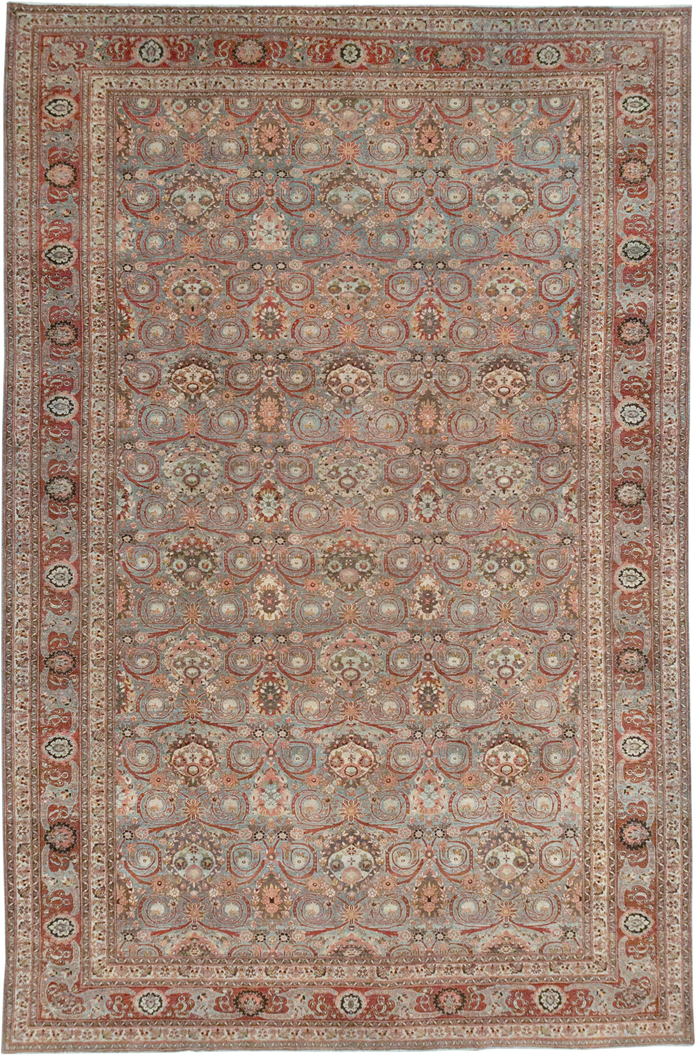 Antique Persian Bidjar Large Carpet, No.30446 - Galerie Shabab